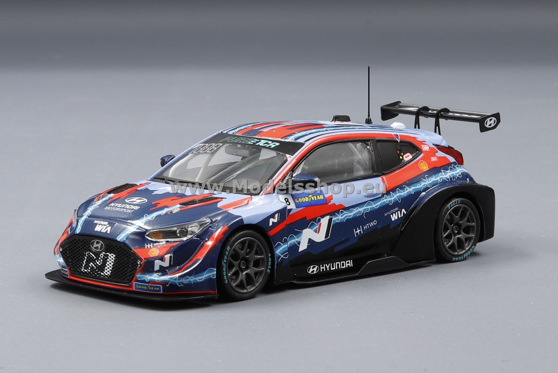 IXO GTM161ALQ Hyundai Veloster N ETCR, No.8, Hyundai Motor Sport N, ETCR, Pau 2021 A.Farfus