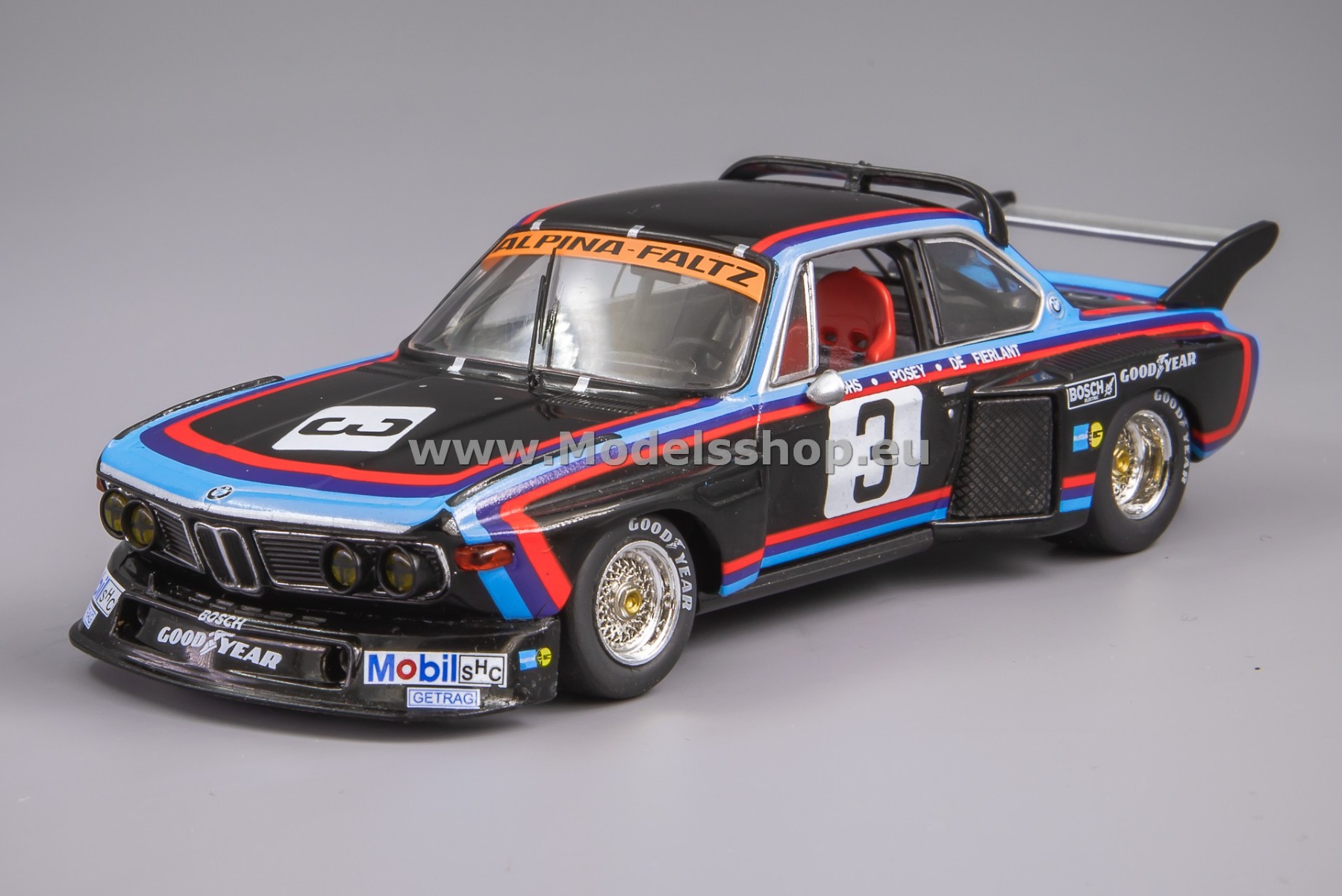 IXOGTM166LQ.22 BMW 3.5 CSL Gr.5 No.3,  6h Silverstone 1976, H.Grohs / H.De Fierlant