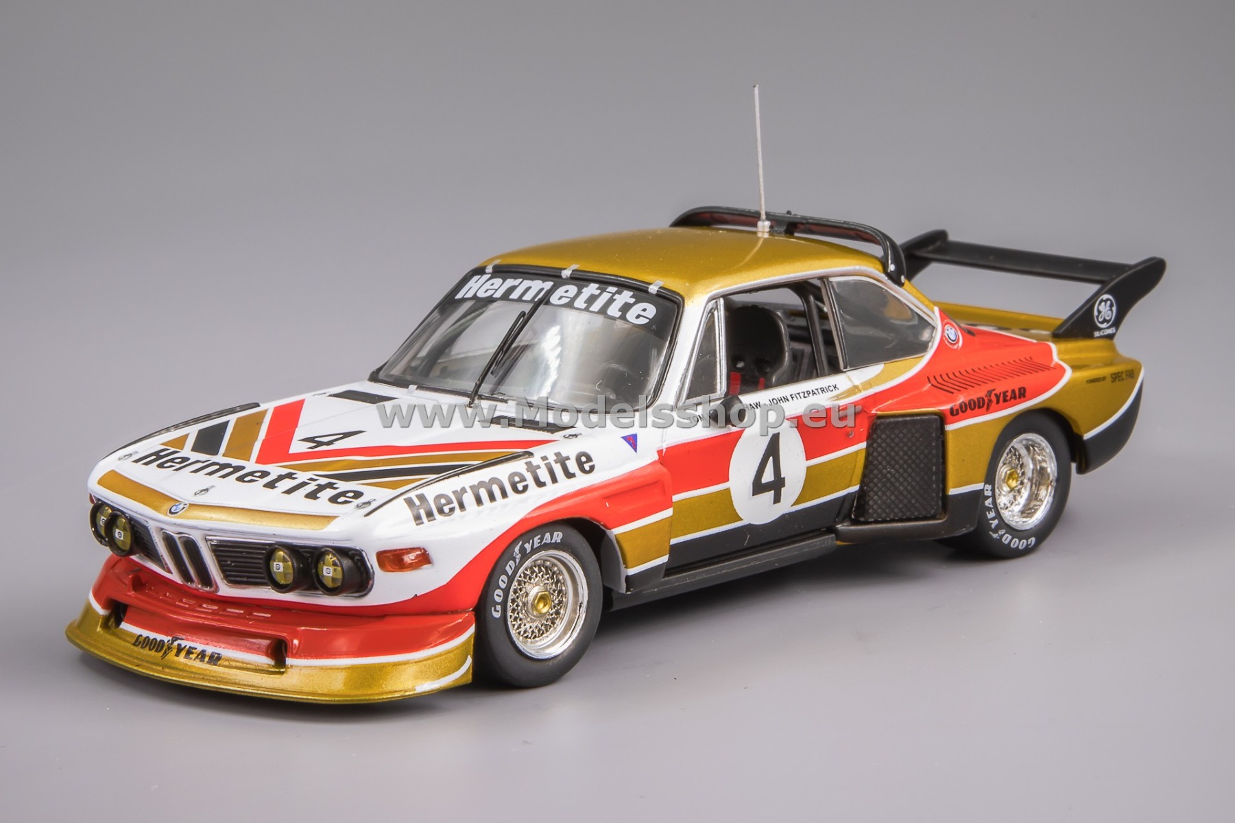 IXOGTM167LQ.22 BMW 3.5 CSL Gr.5 No.4, 6h Silverstone 1976, J.Fitzpatrick / T.Walkinshaw