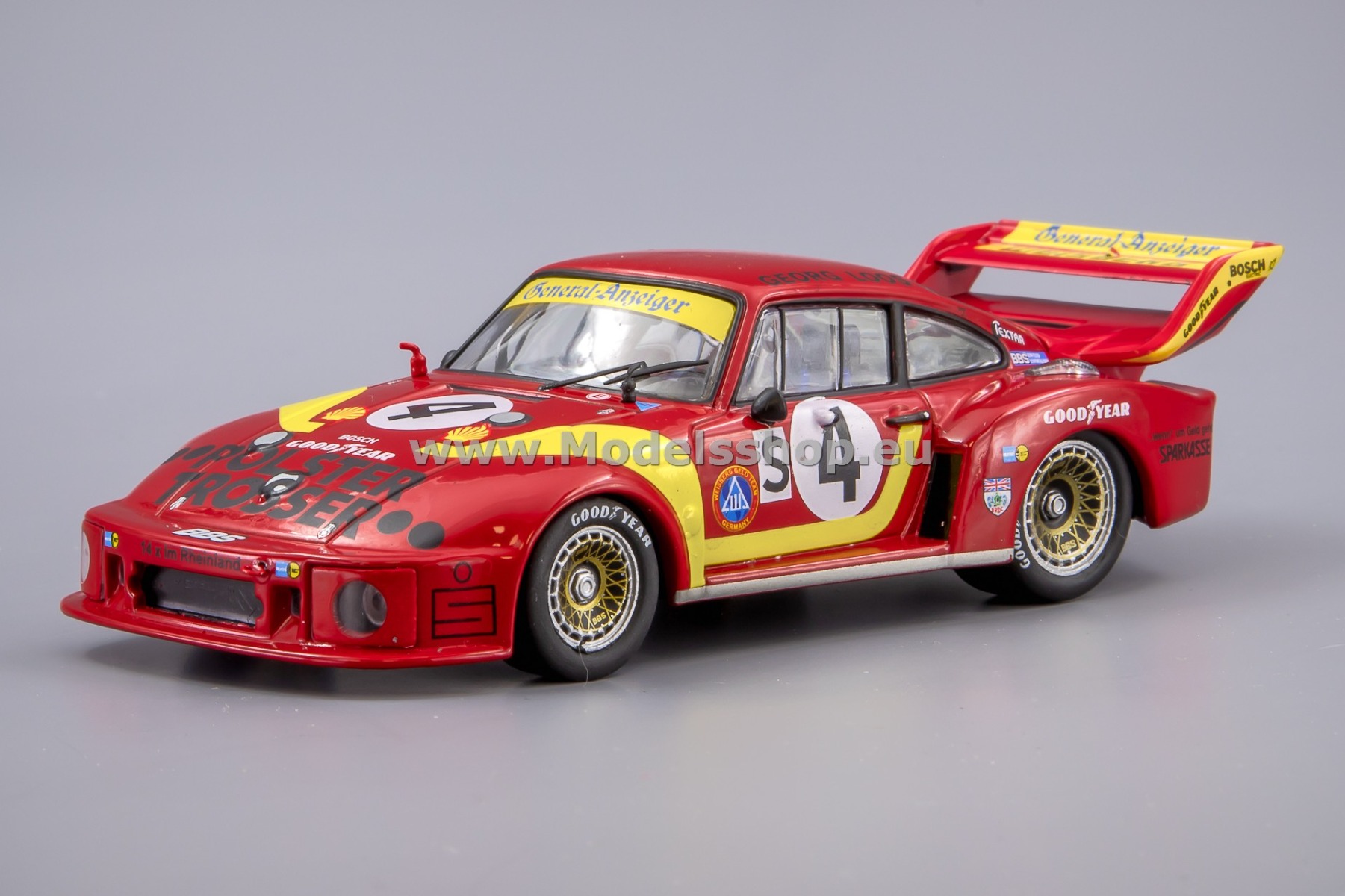 IXOGTM169LQ.22 Porsche 935/77A, Gelo Racing Team, No.4, 6h Silverstone, 1978, K.Ludwig - 	H.Heyer - D.Bell