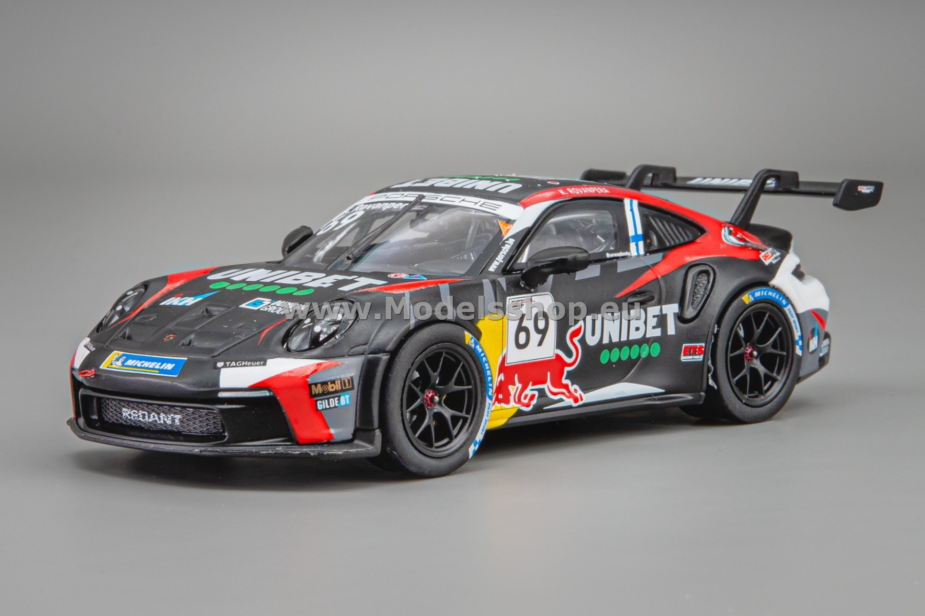 IXOGTM177.22 Porsche 911 GT3 Cup (992), No.69, Porsche Cup, Zolder 2024, K.Rovanperä