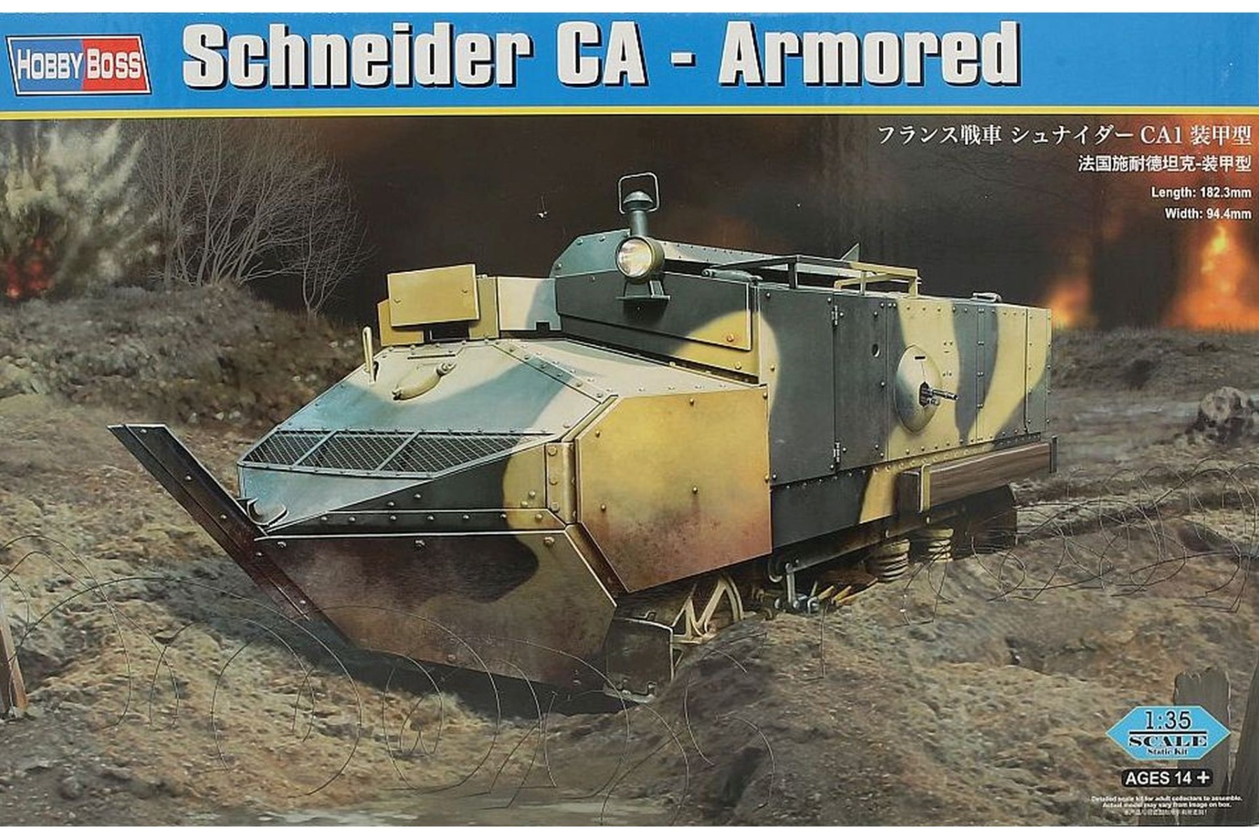 HobbyBoss HBS83862 Schneider CA - Armored