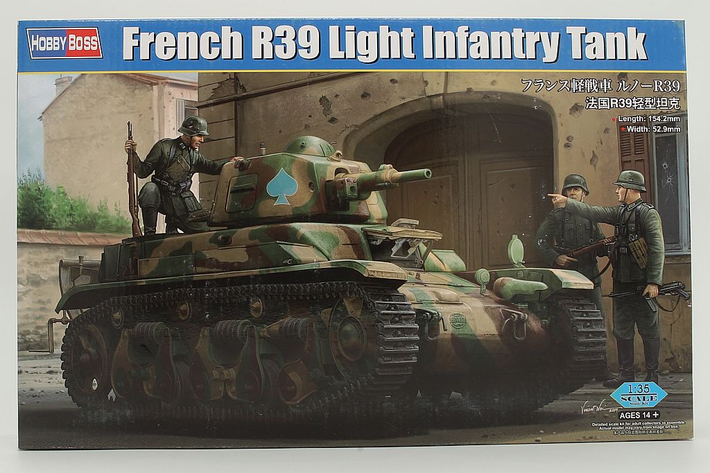 HobbyBoss HBS83893 French R39 Light Infantry Tank