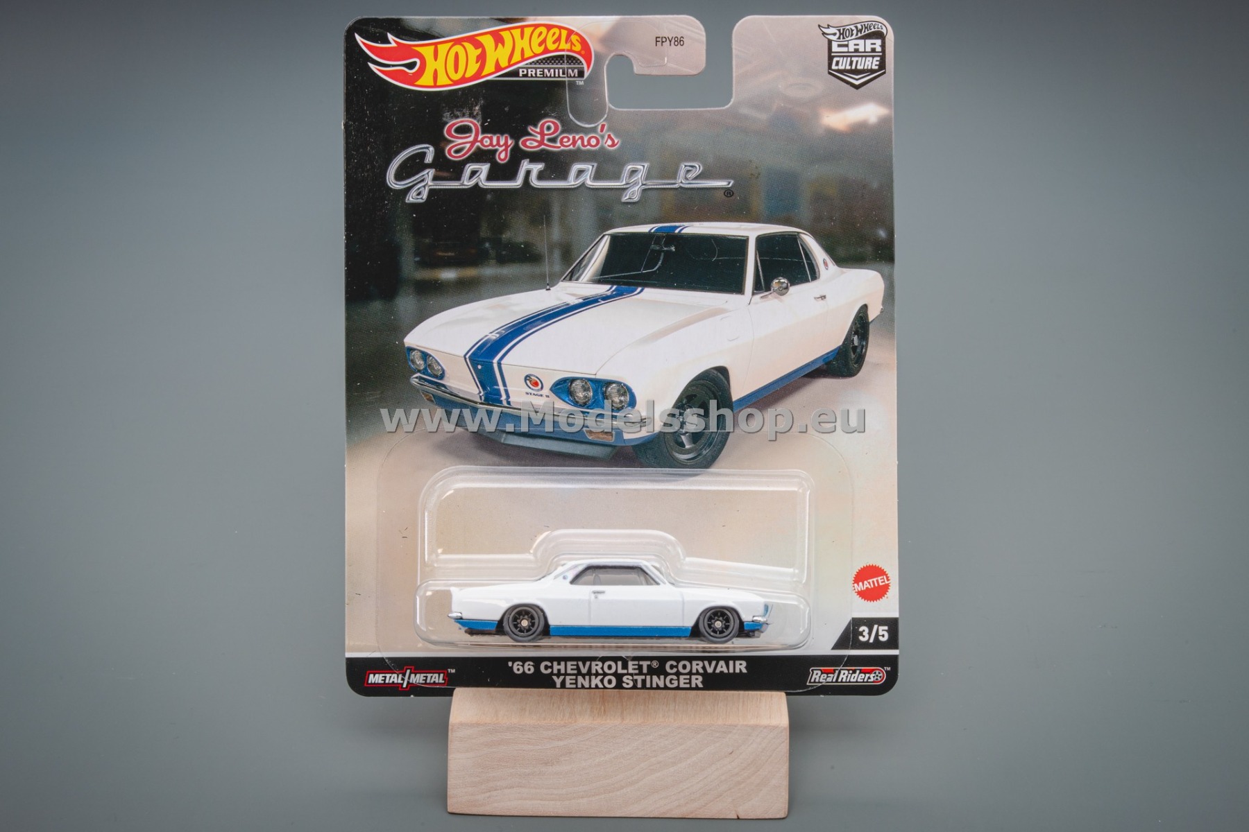 1966 Chevrolet Corvair Yenko Stinger Jay Leno's Garage Hot Wheels Premium