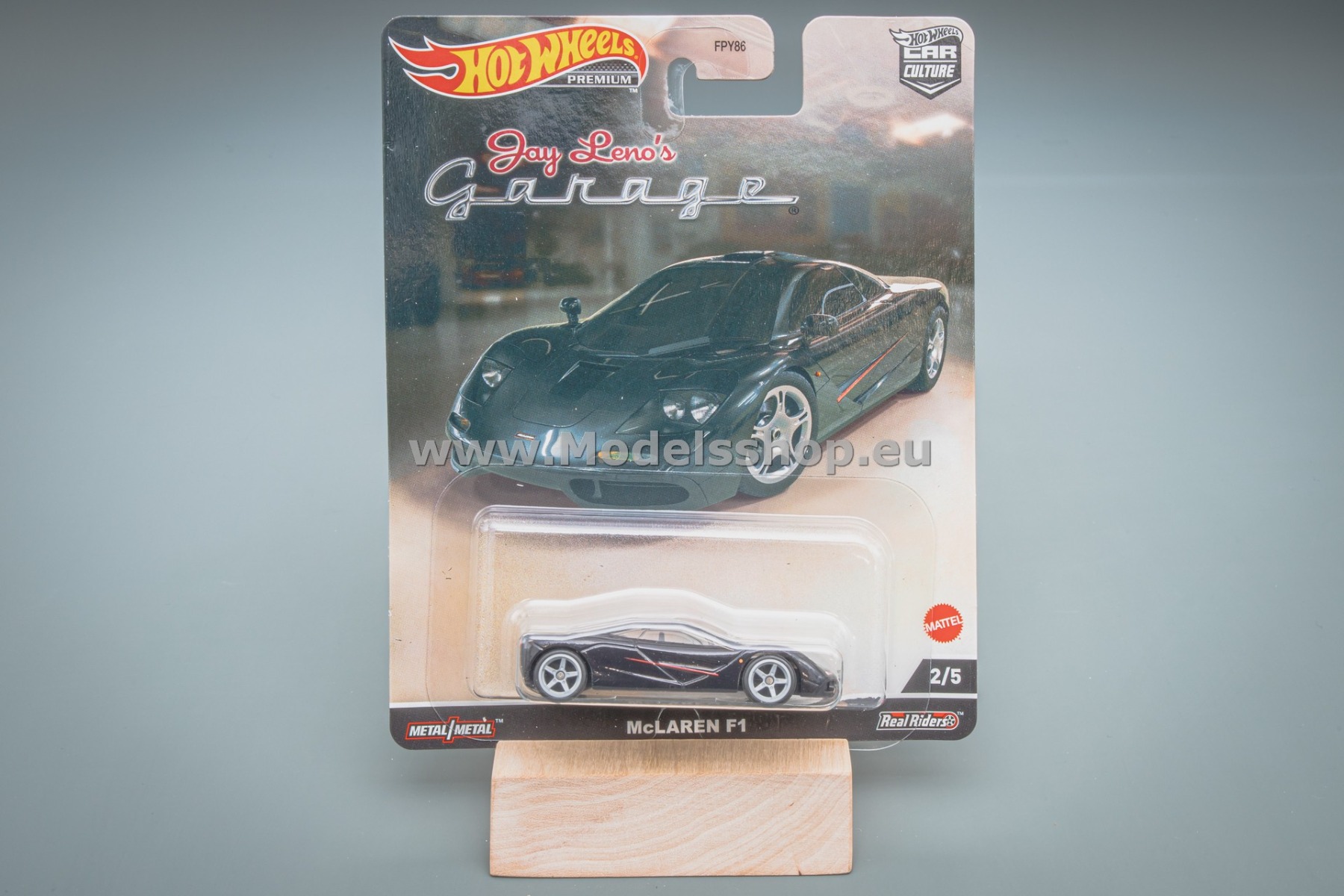 McLaren F1 Jay Leno's Garage Hot Wheels Premium