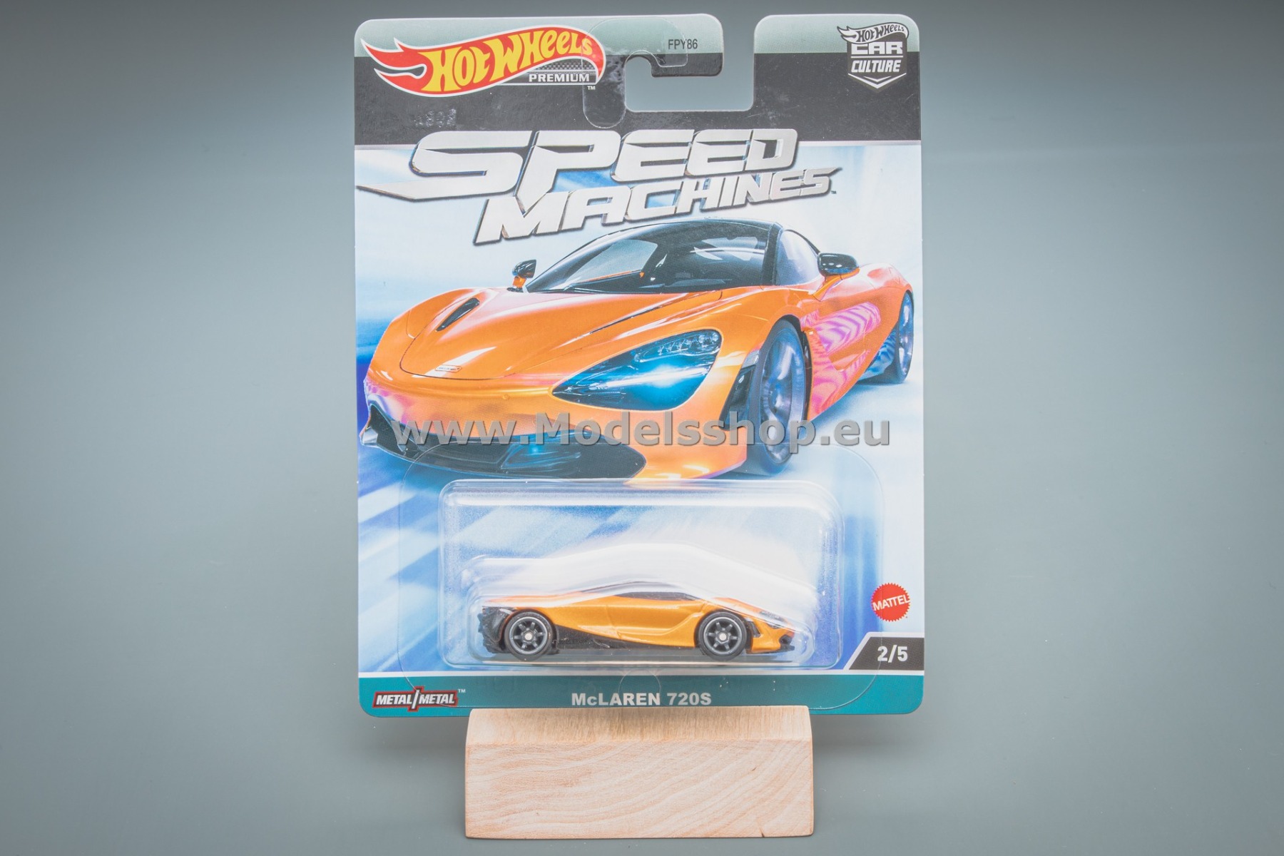 McLaren 720S Speed Machines Hot Wheels Premium