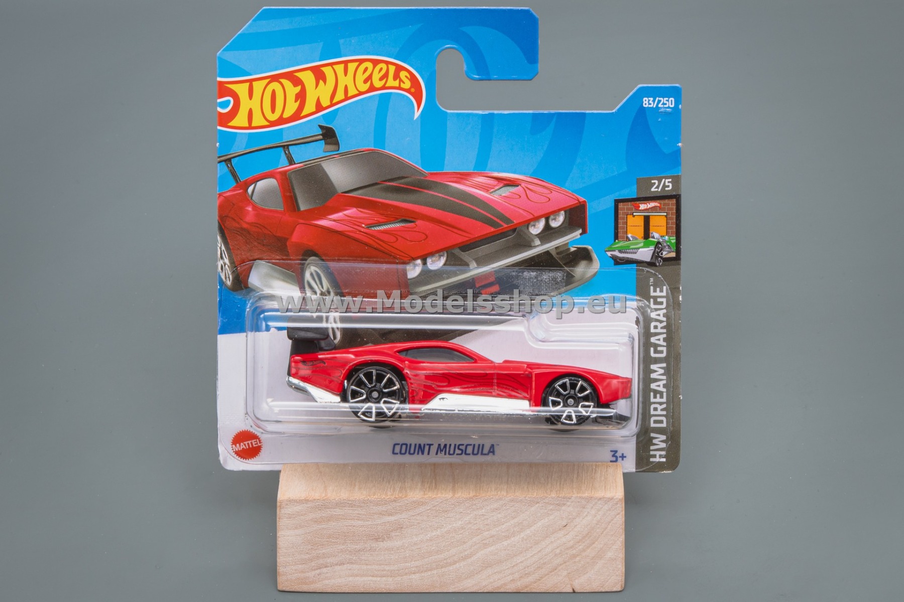 Count Muscula Hot Wheels 