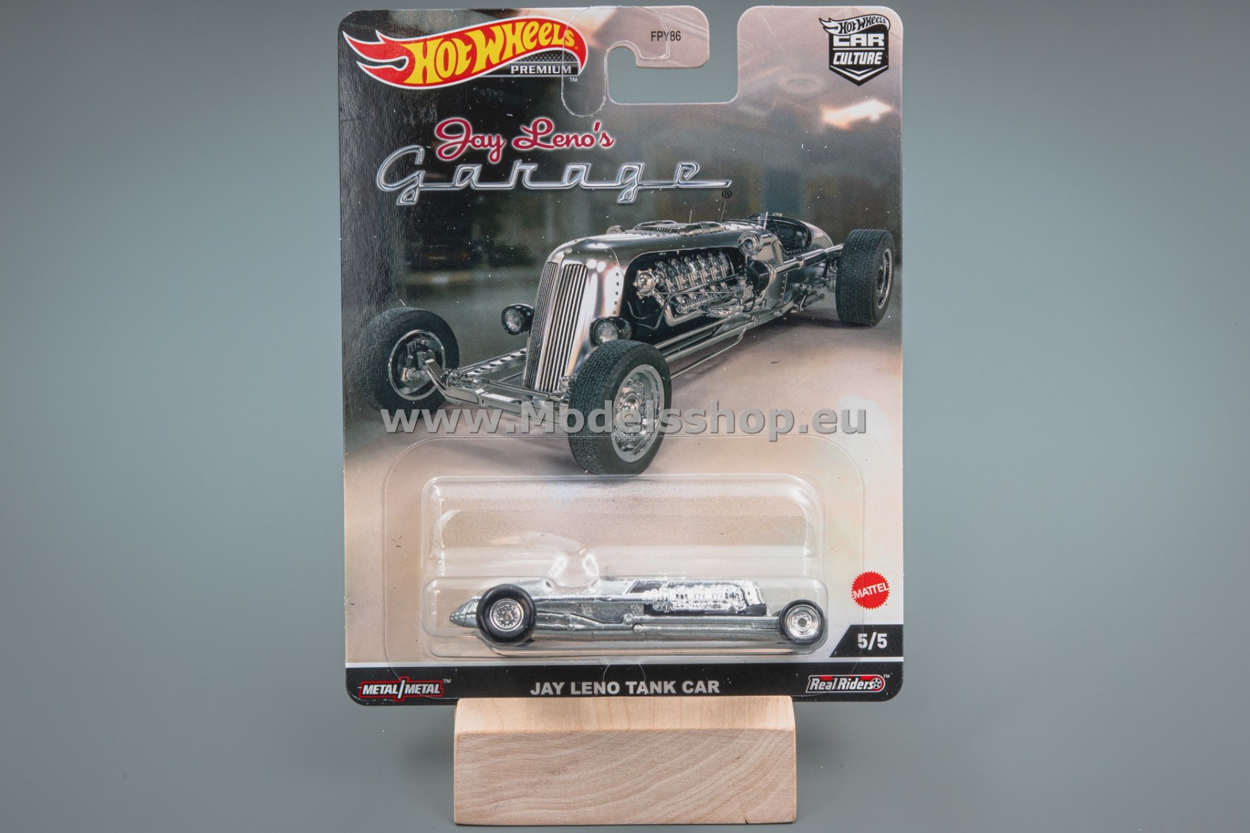 Jay Leno Tank Car Jay Leno's Garage Hot Wheels Premium