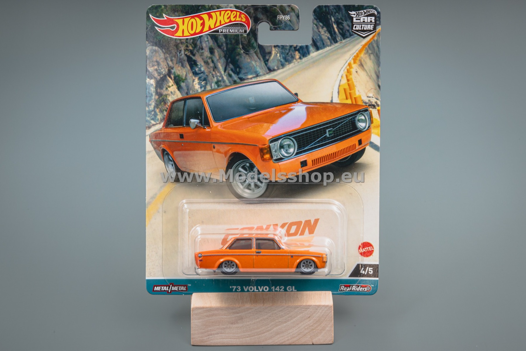 '73 Volvo 142 GL Canyon Warriors Hot Wheels Premium