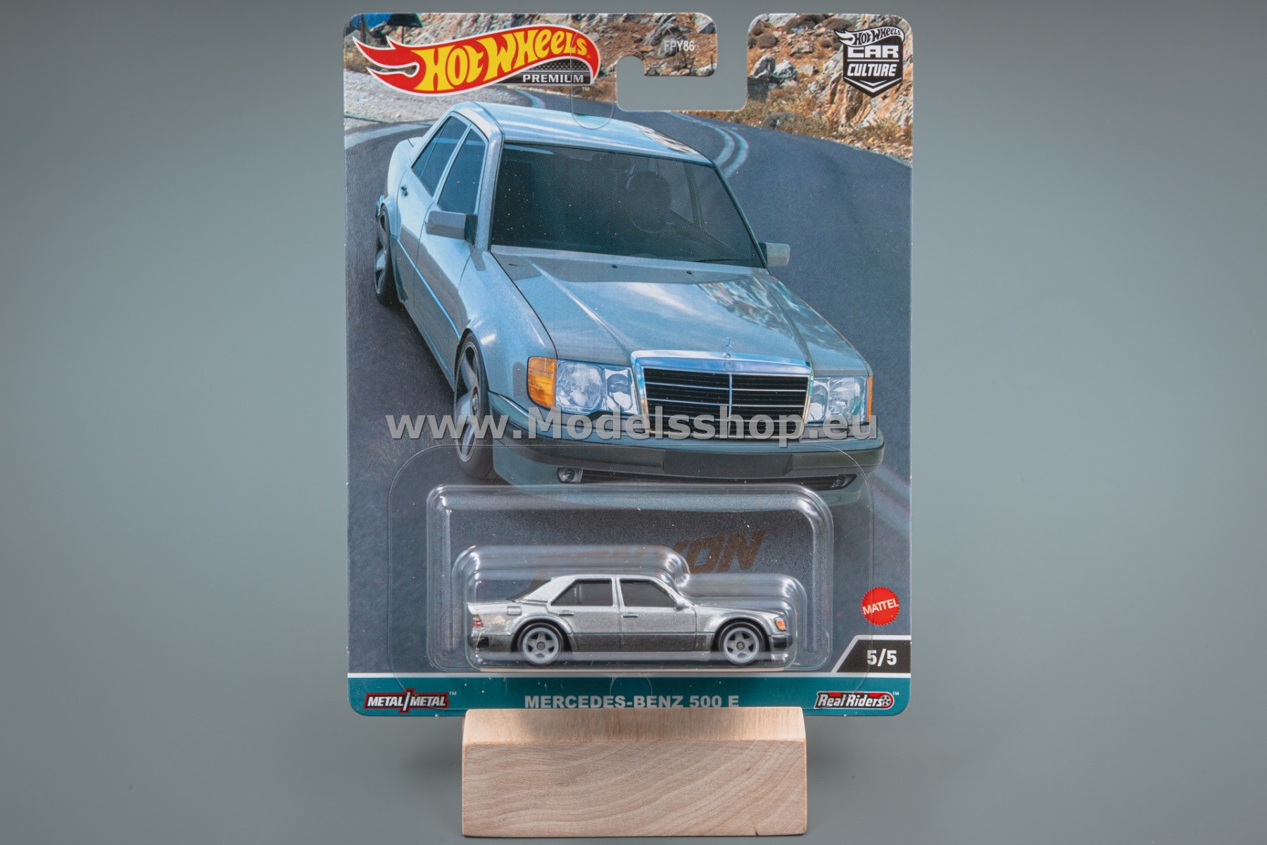 Mercedes-Benz 500E Canyon Warriors Hot Wheels Premium