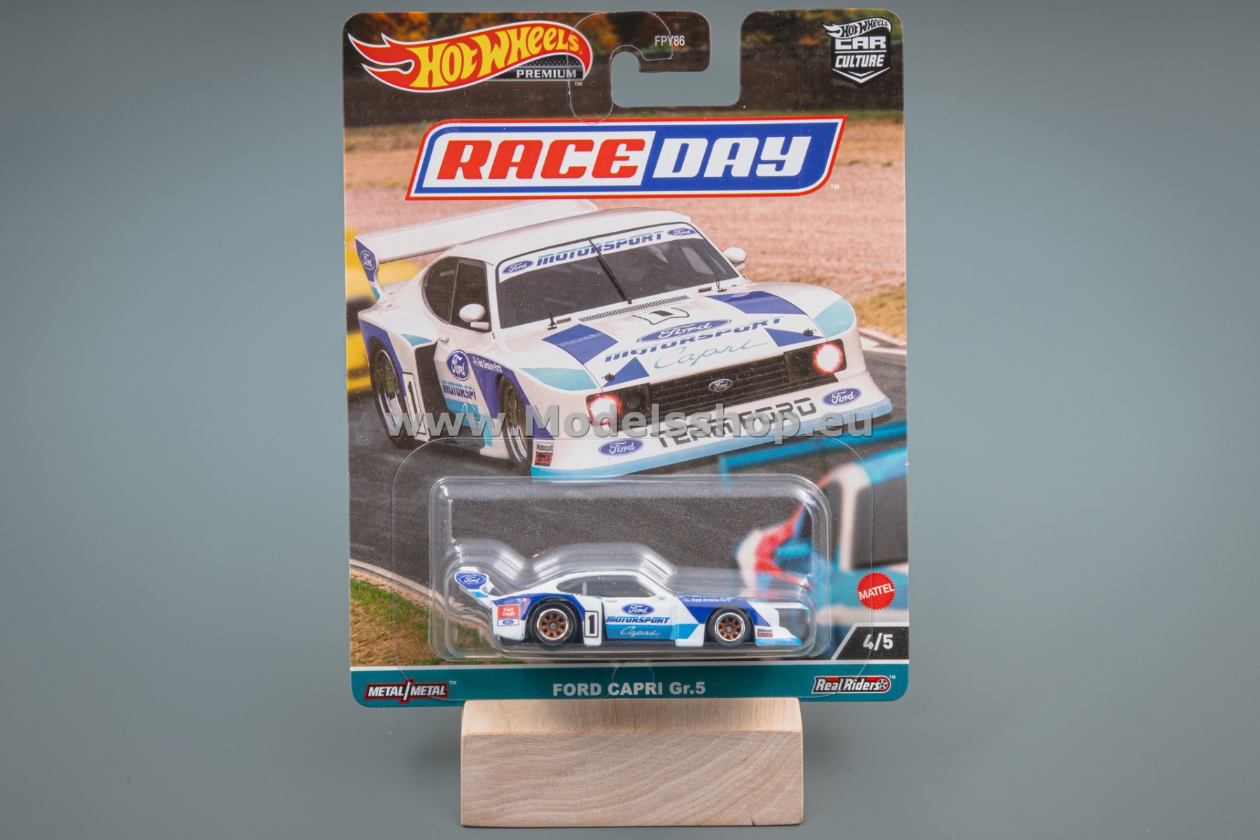 Ford Capri Gr.5 Race Day Hot Wheels Premium