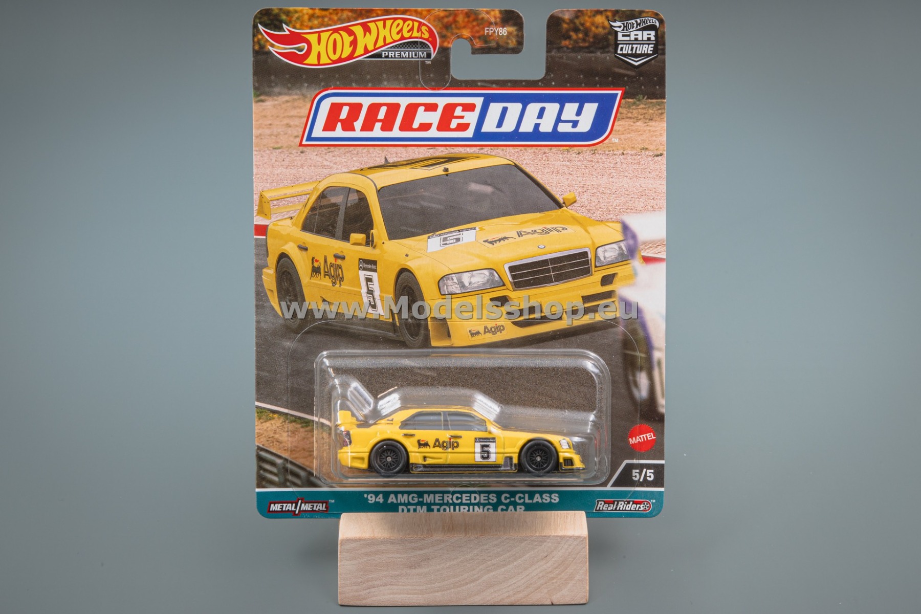 '94 AMG Mercedes-Benz C-Class DTM Touring Car Race Day Hot Wheels Premium