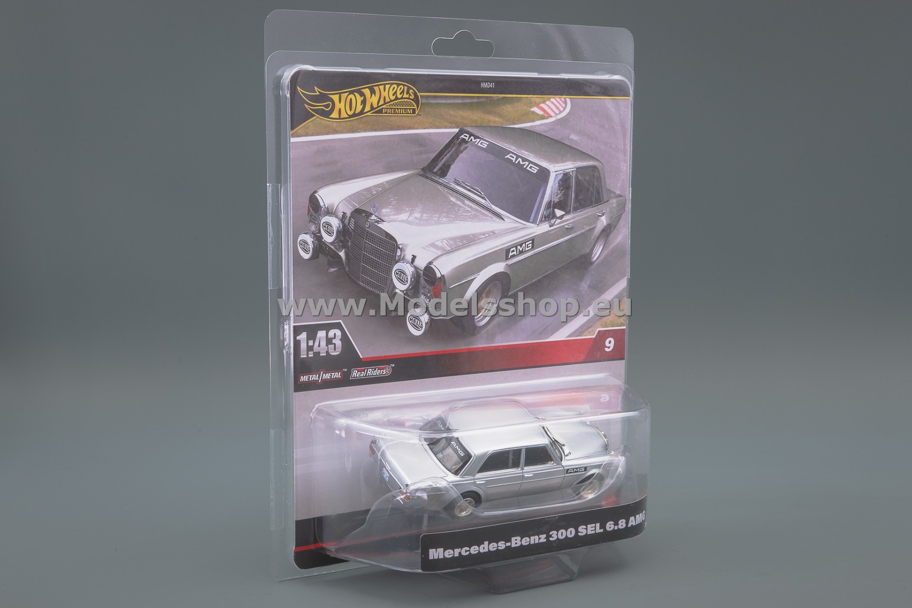 Mercedes-Benz 300 SEL AMG, 1971 /silver/ Hot Wheels Premium