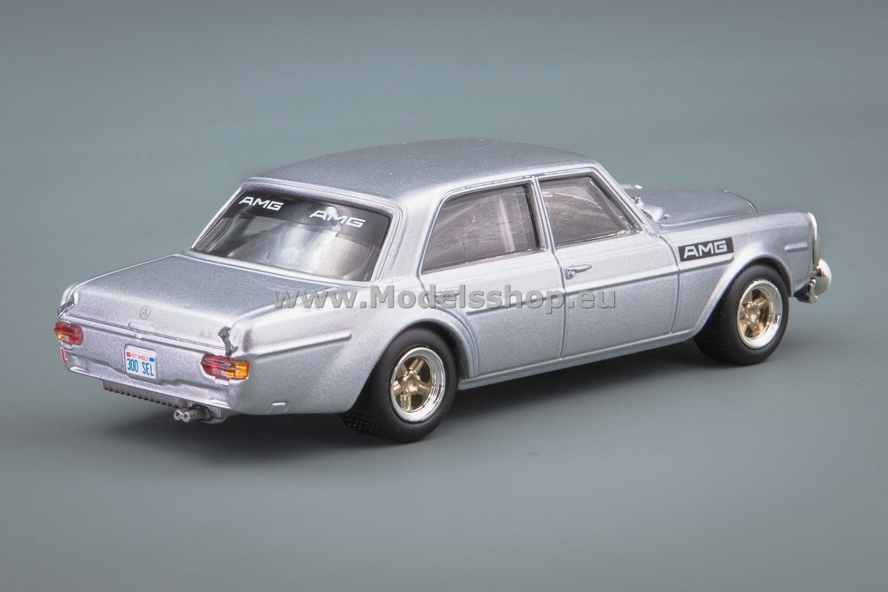 Mercedes-Benz 300 SEL AMG, 1971 /silver/ Hot Wheels Premium