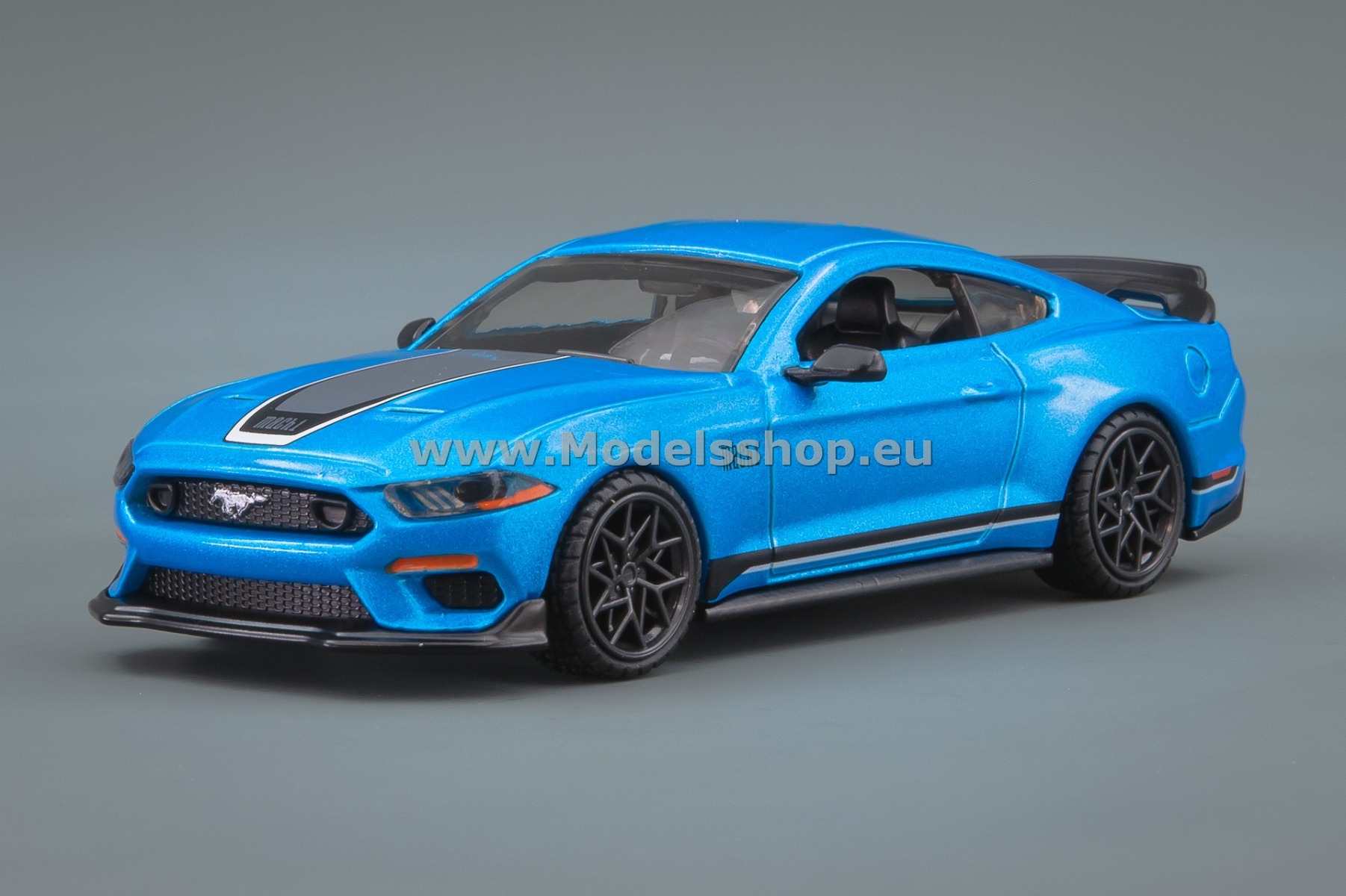 Ford Mustang Mach I, 2021 /blue/ Hot Wheels Premium