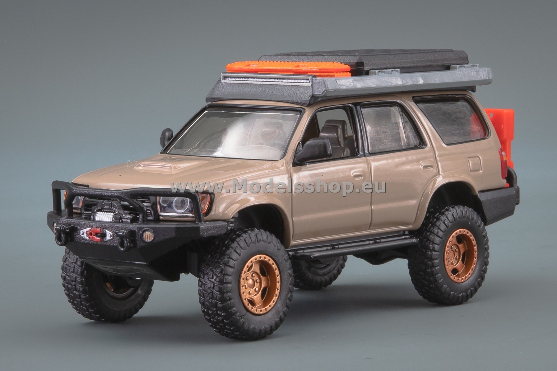 Toyota 4Runner gen. 3, 2000 /sand brown/ Hot Wheels Premium