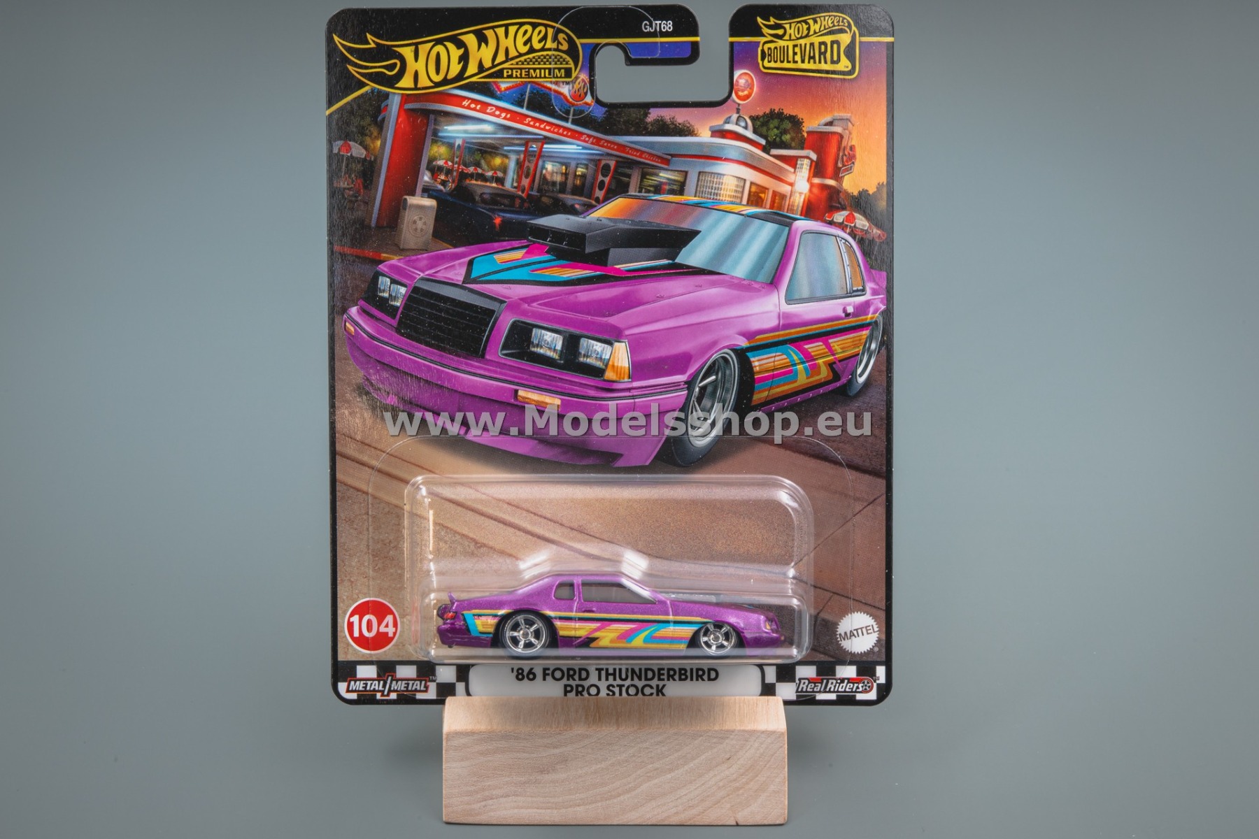 '86 Ford Thunderbird Pro Stock Hot Wheels Premium