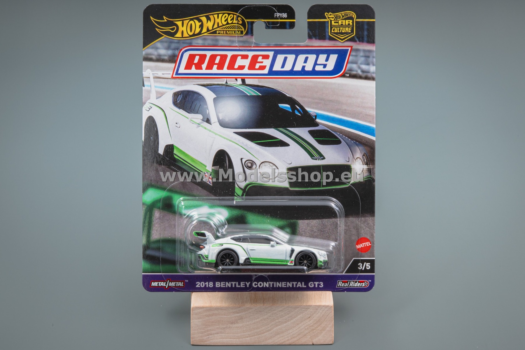 2018 Bentley Continental GT3 Race Day Hot Wheels Premium