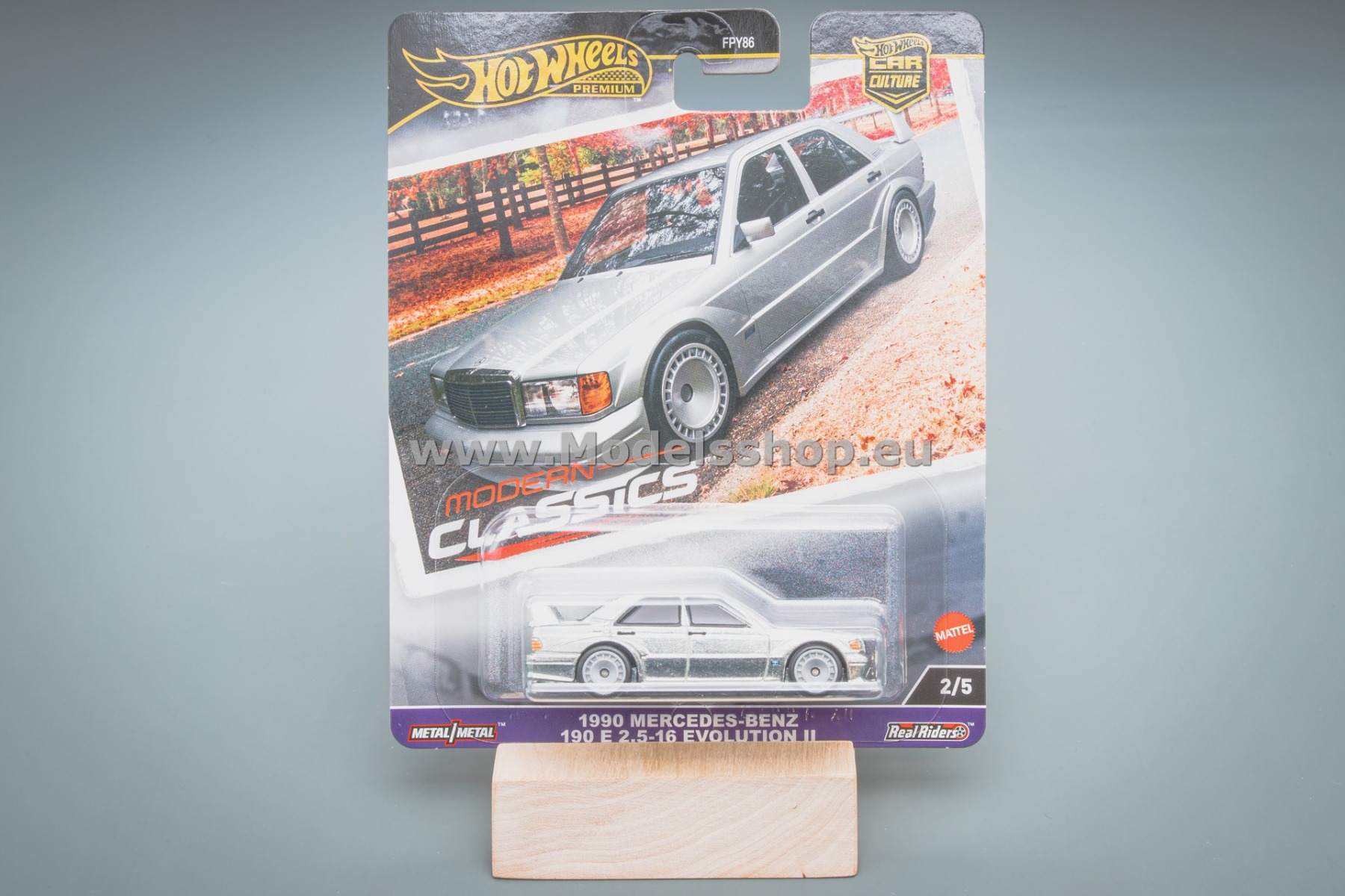 1990 Mercedes-Benz 190 E 2.5-16 Evolution II Modern Classics Hot Wheels Premium
