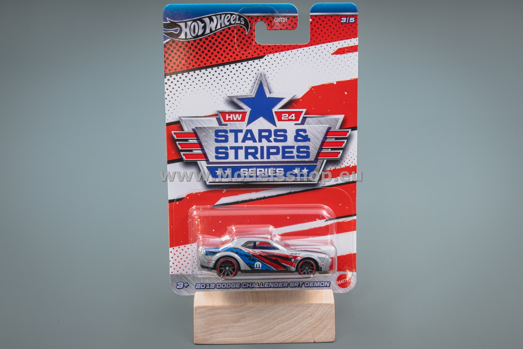 2018 Dodge Challenger SRT Demon Stars & Stripes Hot Wheels