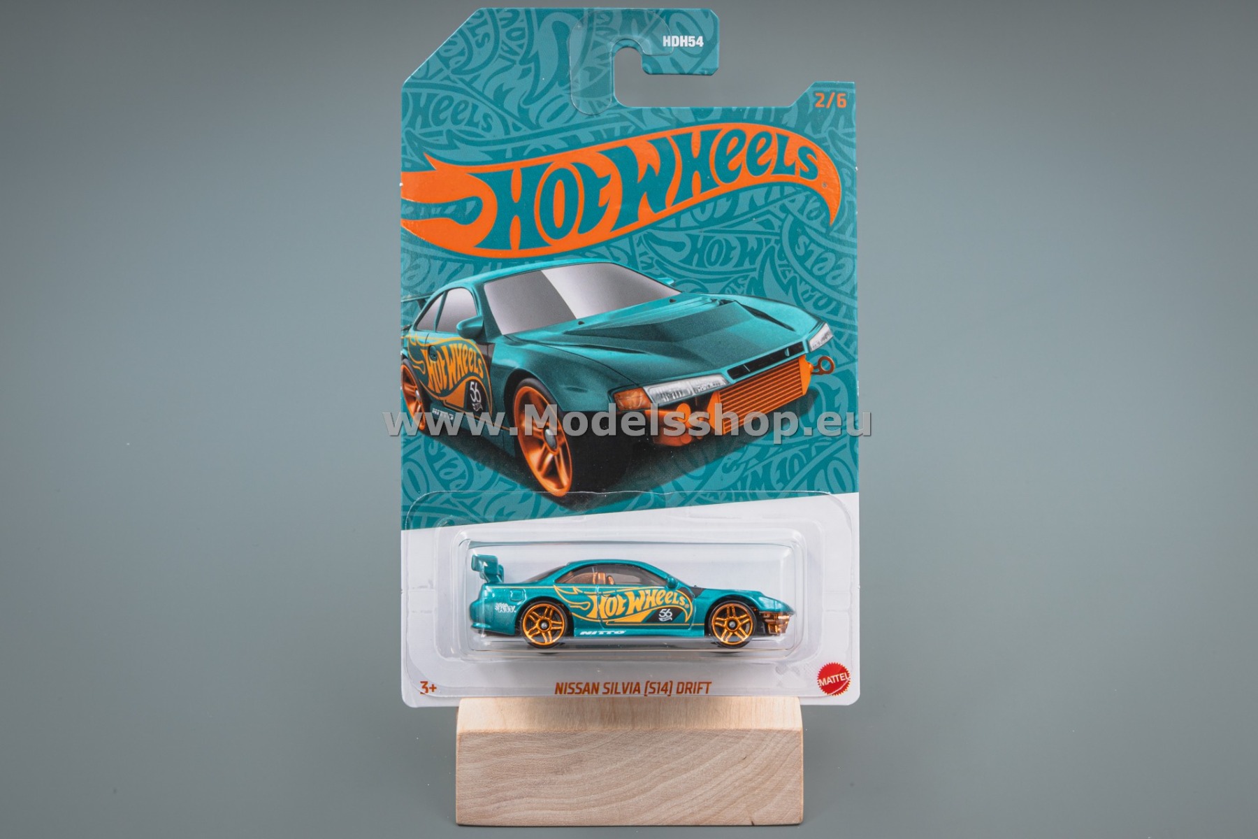 Nissan Silvia S14 Drift Pearl & Chrome 2024 Hot Wheels