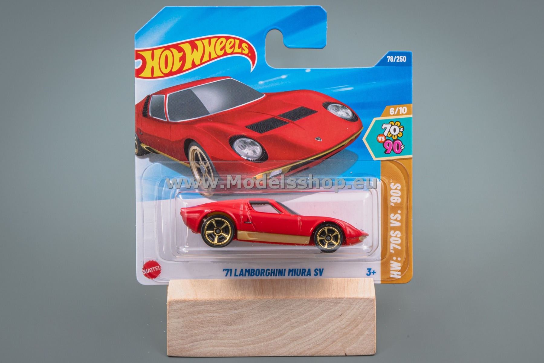 '71 Lamborghini Miura SV Hot Wheels 