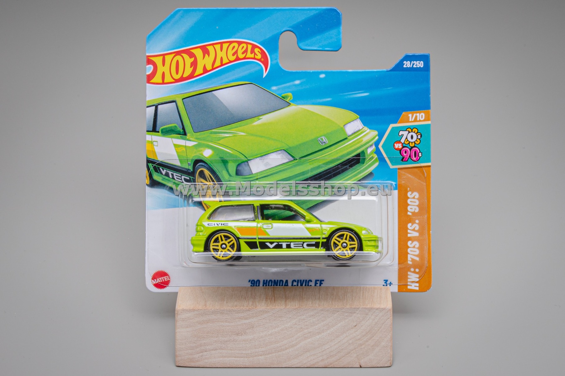 1990 Honda Civic EF (3rd Color) Hot Wheels 
