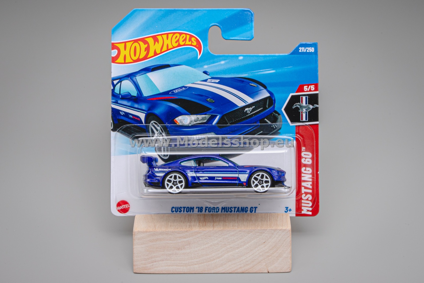 Custom 2018 Ford Mustang GT Hot Wheels 