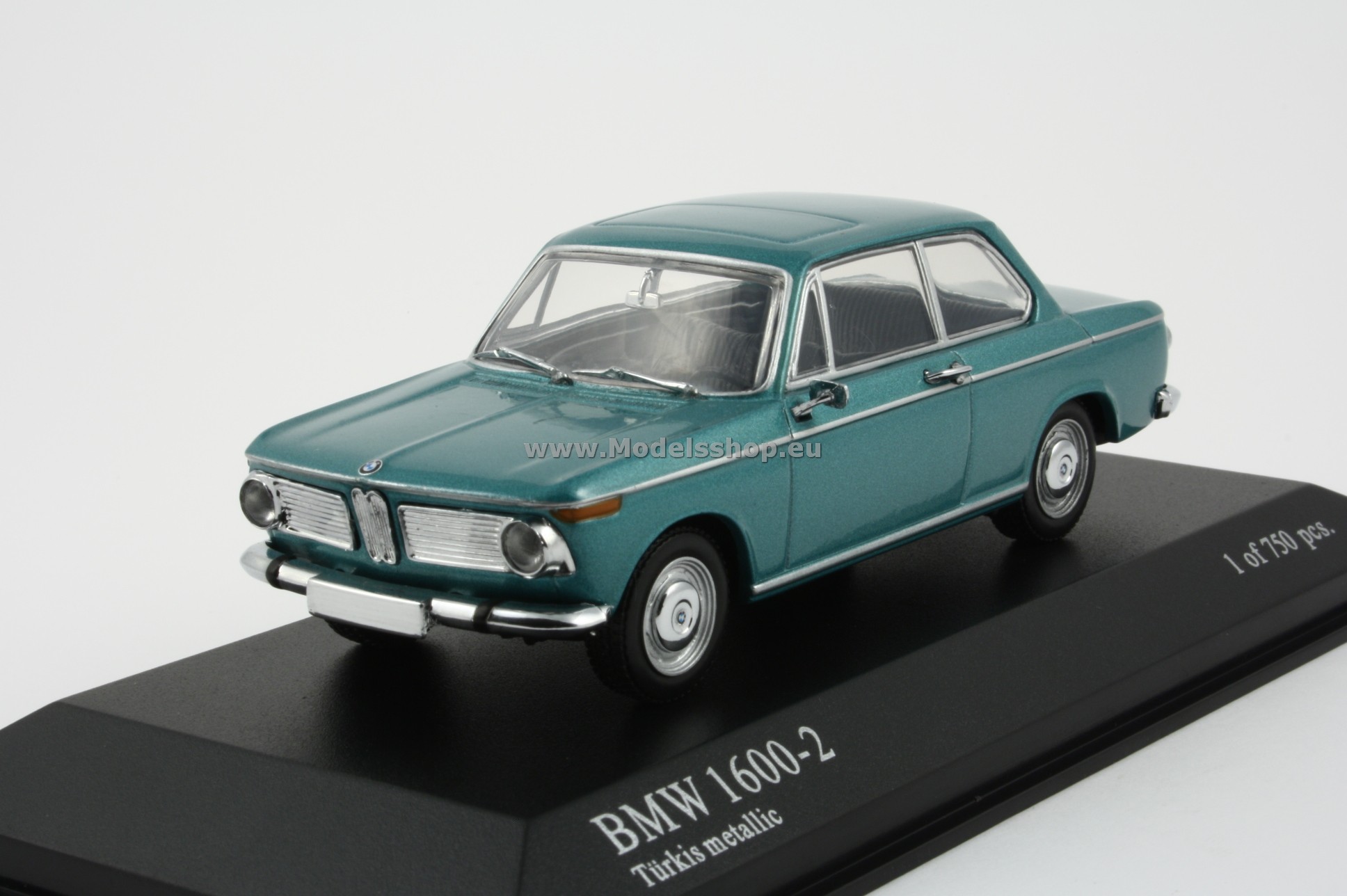 BMW 1600-2 (TYP 116) - 1966 - TURQUOISE METALLIC