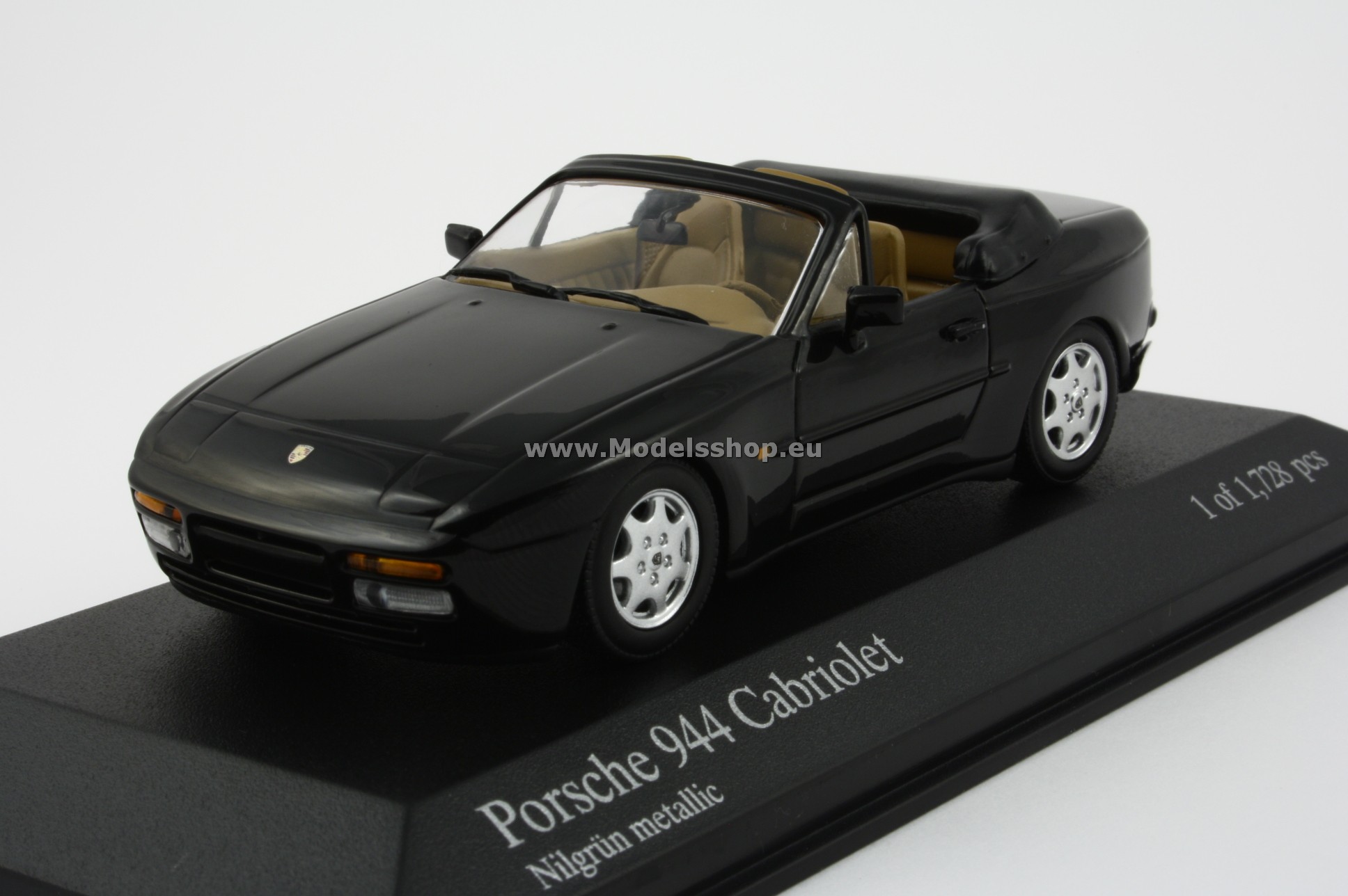 Minichamps 400062232 PPORSCHE 944 CABRIOLET - 1991 - /Nilgrün metallic/