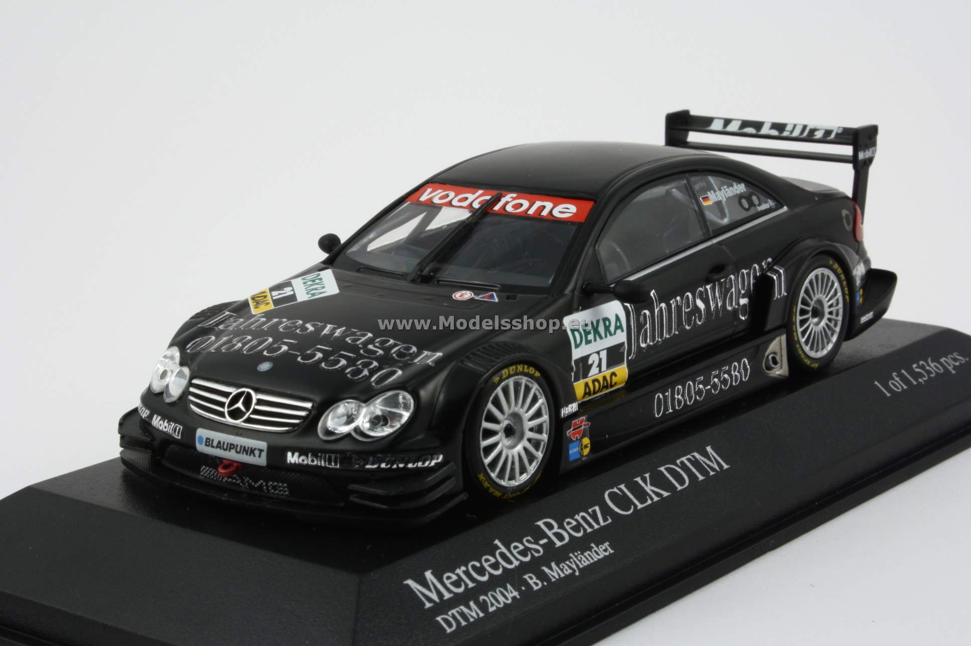 Minichamps B6 696 2275 Salzgitter AMG Mercedes W204 C-Class