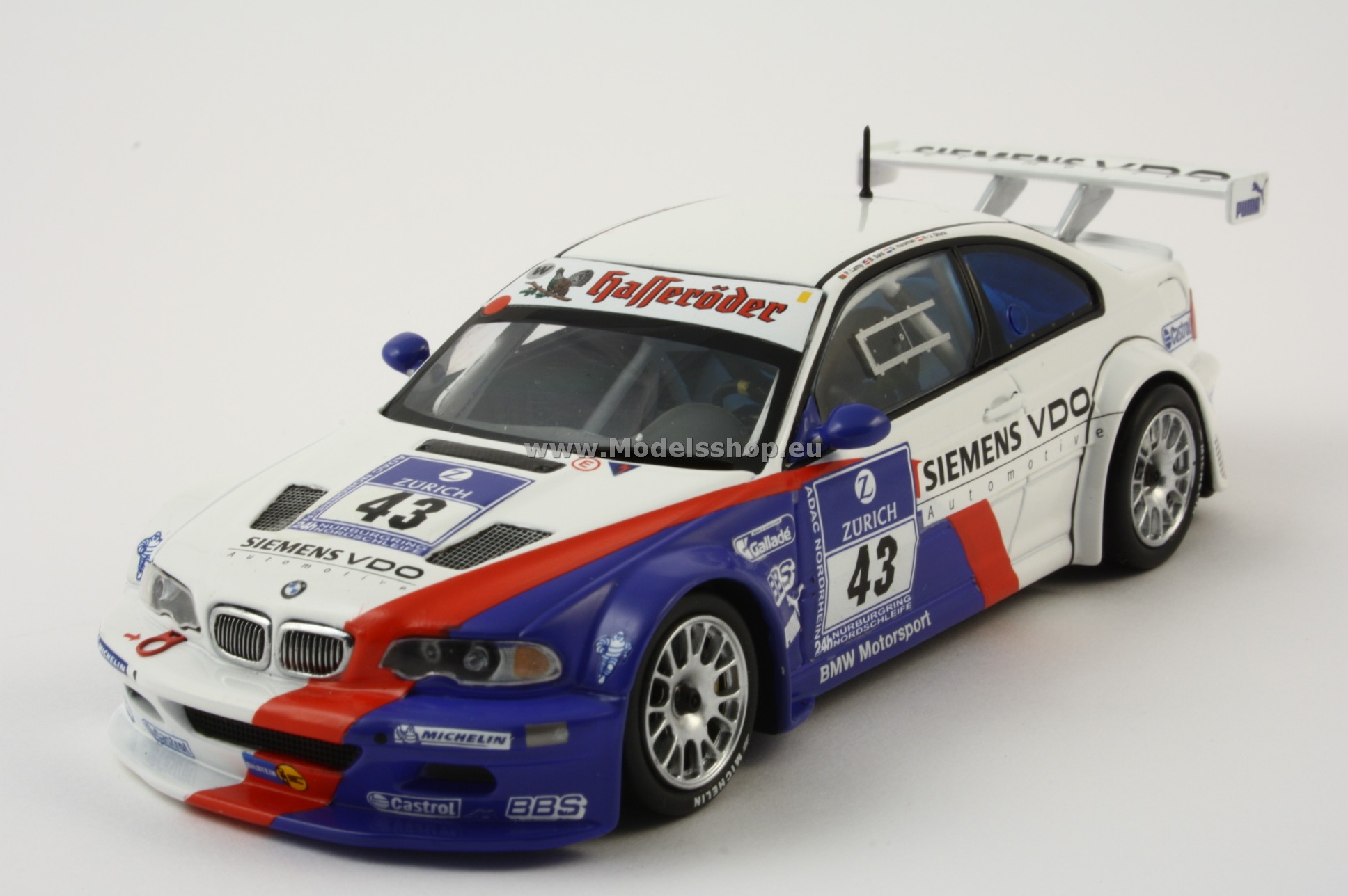 E*C様 BMW M3 24hours Nurburgring 94 1994 BMW M5 - Nurburgring Edition VIN: WBSHC92030GE00200