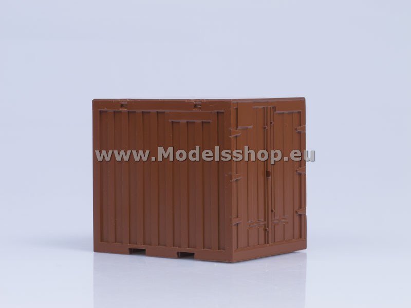 5-tons container /brown, plain/