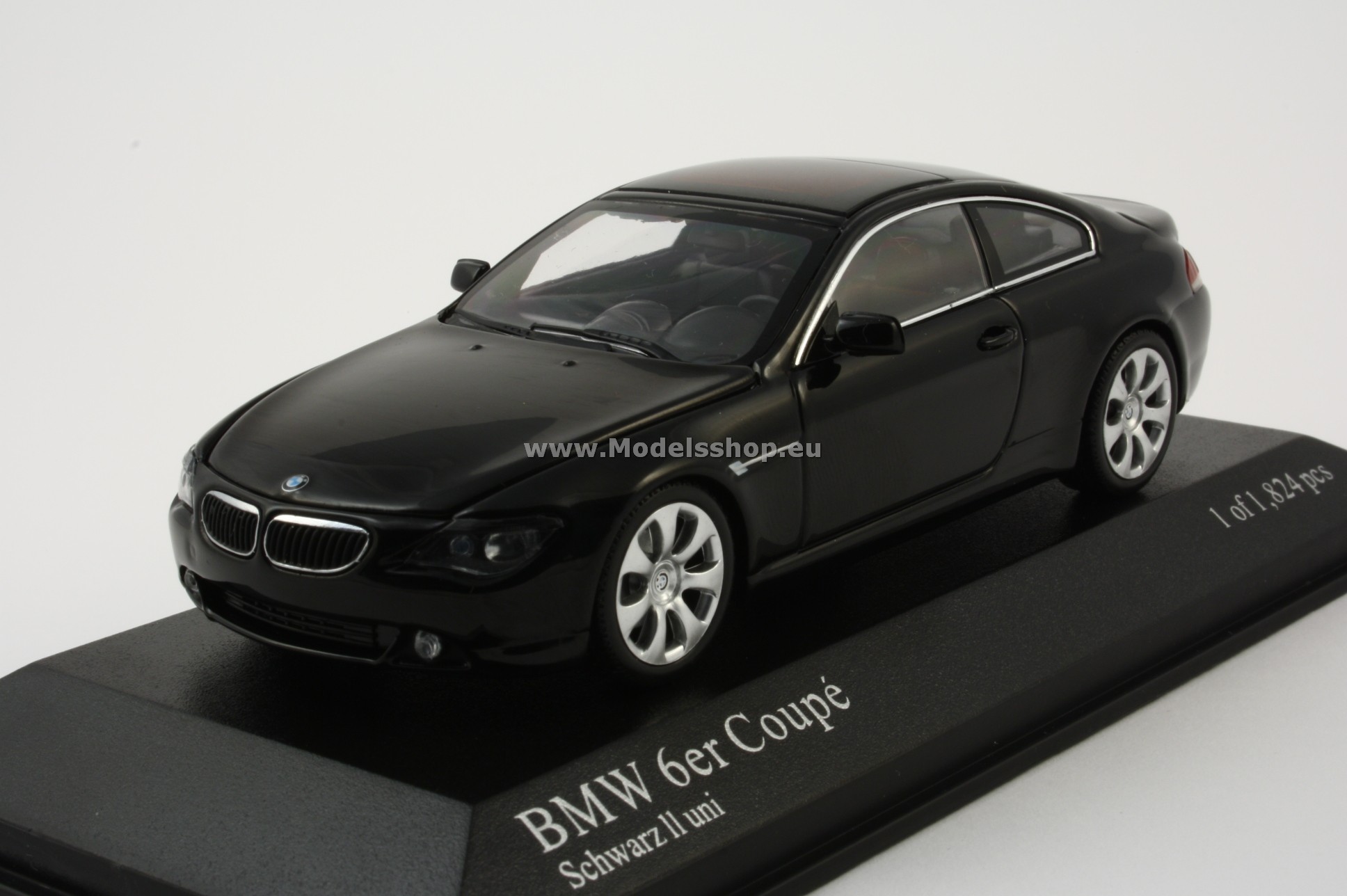 Minichamps 431026020 BMW 6-SERIES COUPE (E63) - 2006 - BLACK