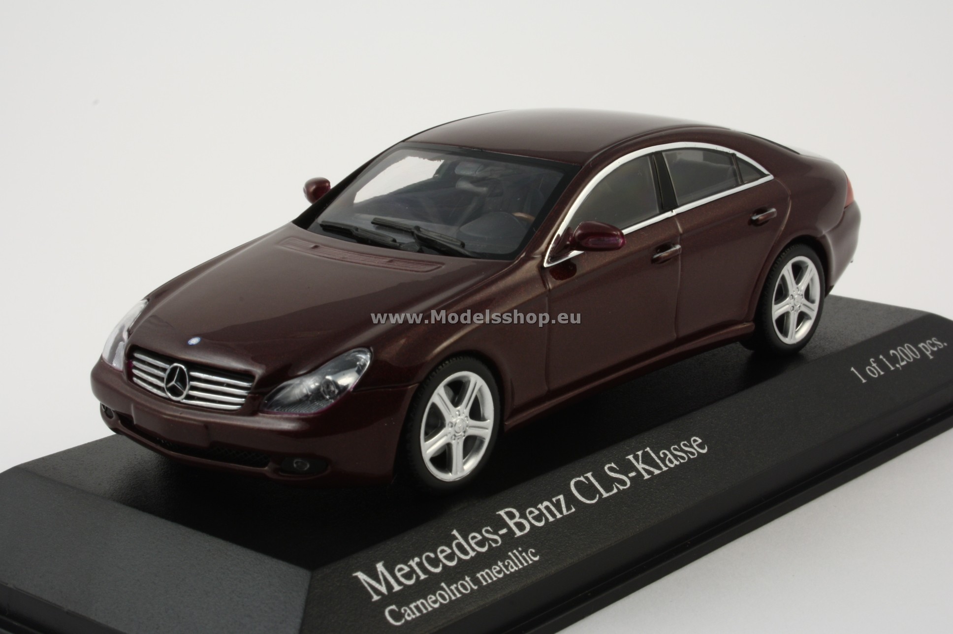 Minichamps 400034302 MERCEDES-BENZ CLS-CLASS (C219) - 2004 - RED METALLIC