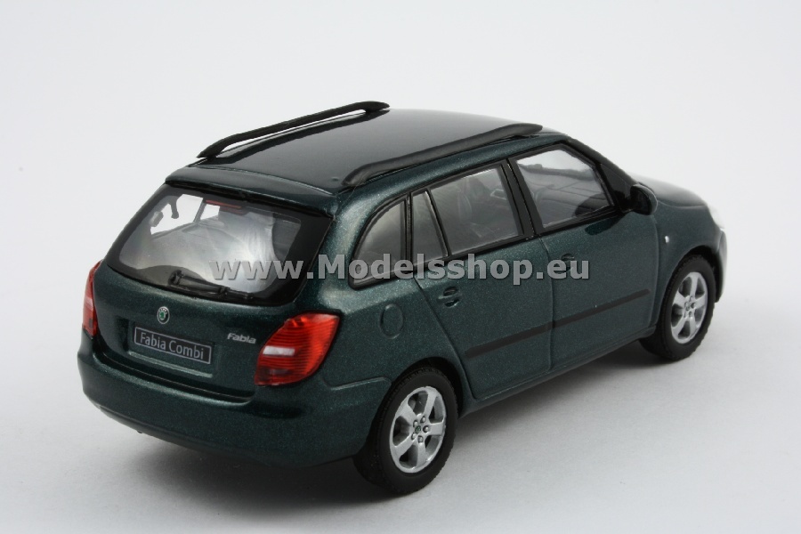 Škoda Fabia ② ミニカーセット 1/72 Skoda Fabia II /Red Corrida with White Roof/