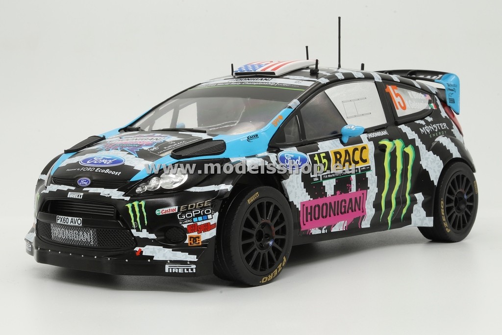 Ford Fiesta RS WRC, No.15, Monster, Rallye WM, Rallye Catalunya 2014, K.Block/A.Gelsomino