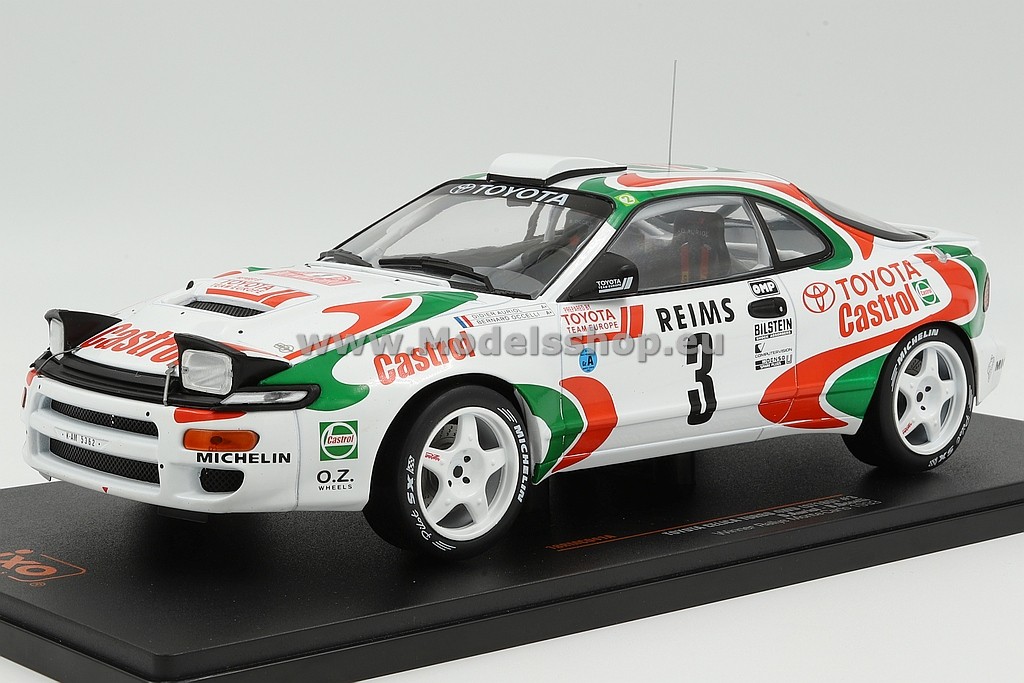 Toyota Celica GT-Four (ST185), No.3, Castrol, Rallye WM, Rallye Monte Carlo 1993 D.Auriol/B.Occelli