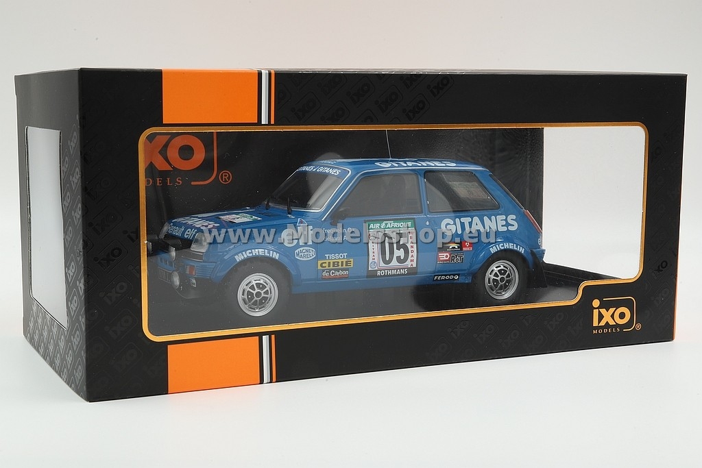 IXO 1/18 Scale Diecast 18RMC043B - 1978 Renault 5 Alpine #5