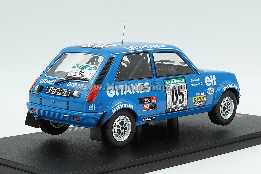 RENAULT 5 ALPINE Gitanes No 5 Rallye Bandama 1978 Frequelin, Delaval