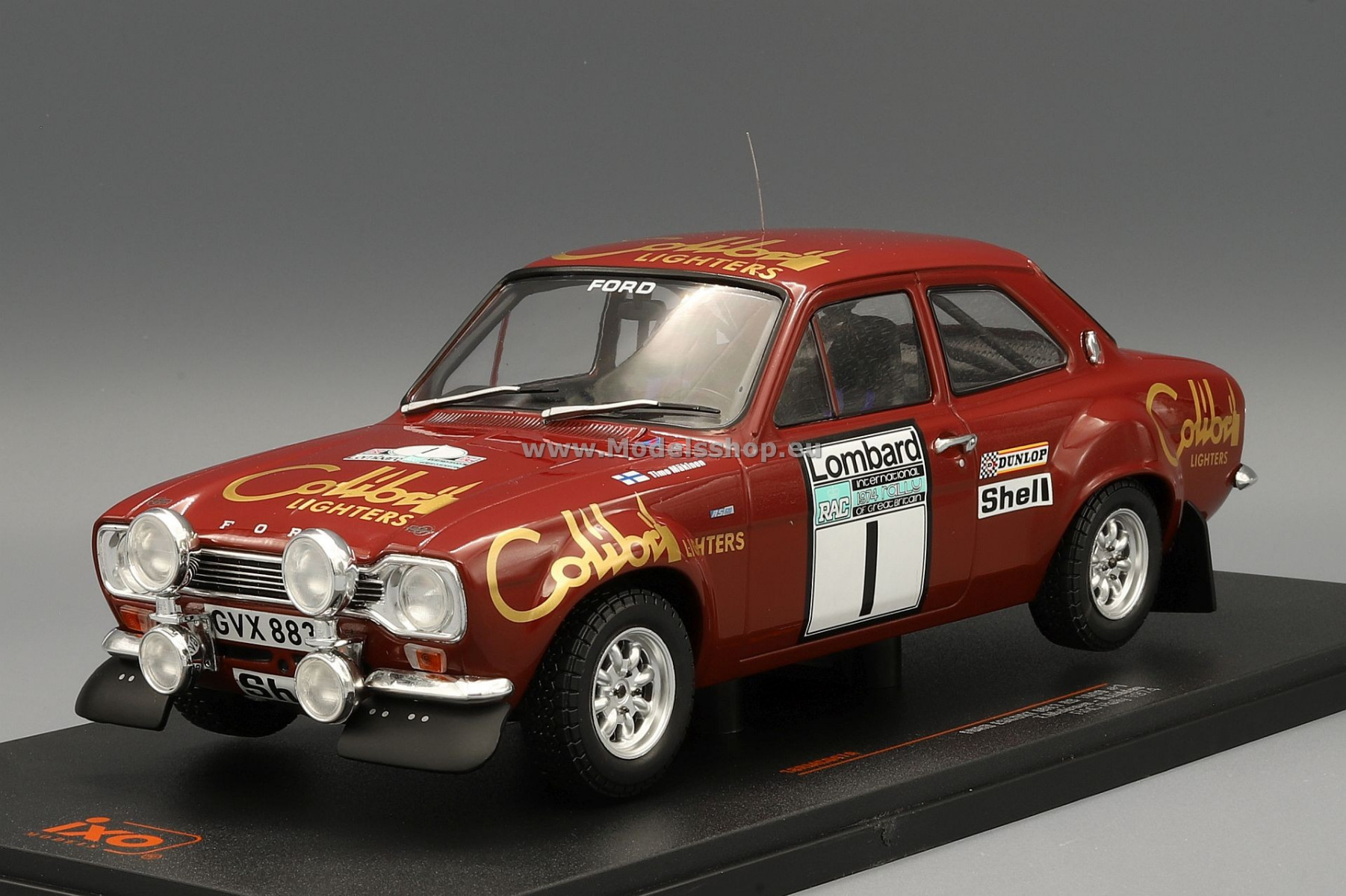 Ford Escort MK1 RS 1600, No.1, Colibri Lighters, Rallye WM, RAC Rallye 1974 T.Makinen/H.Liddon