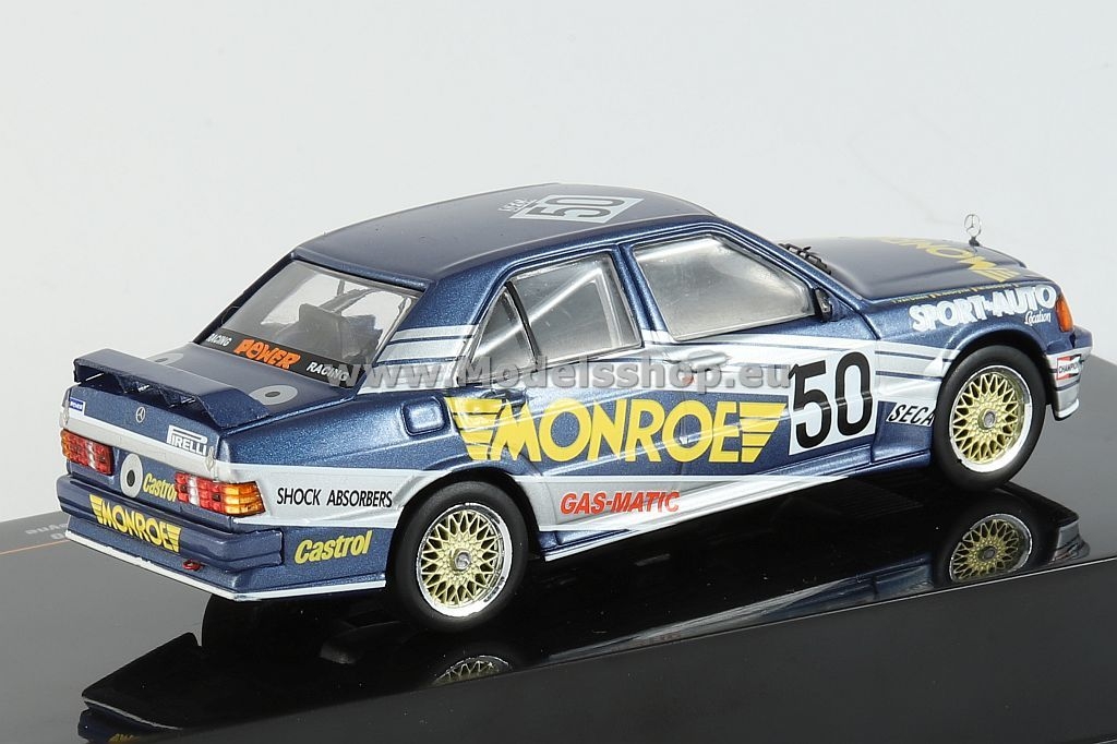 Mercedes 190E 2.3-16V, No.50, Monroe, ETCC, 1986, T. van Dalen/B