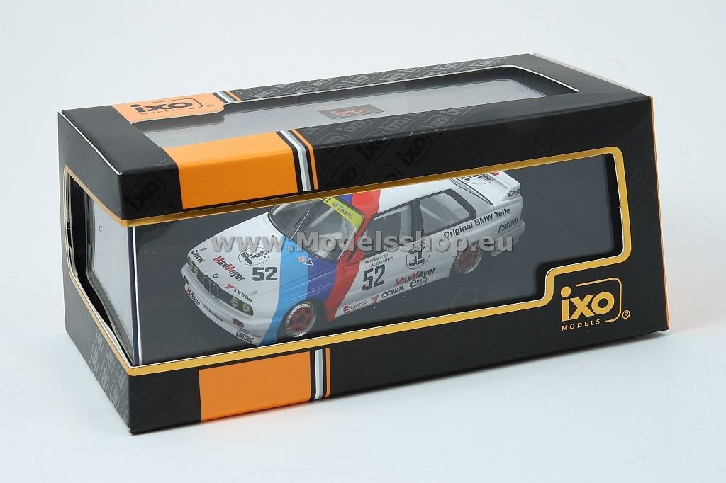 BMW M3 (E30), 1988, No.52, Bigazzi M Team, ETCC, J.Laffite/W.Vogt