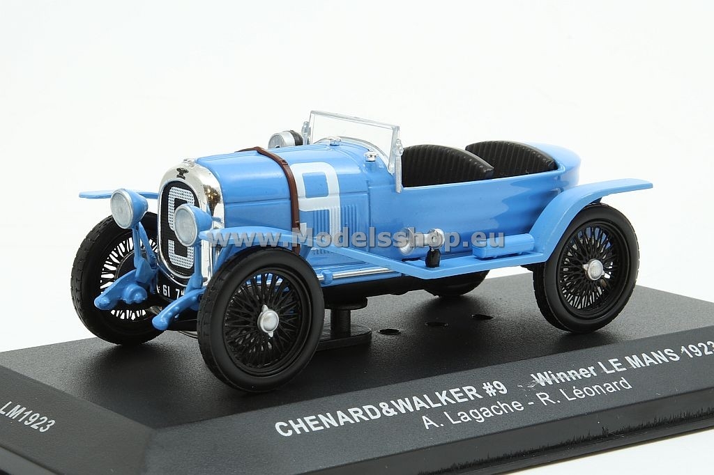 Chenard & Walcker Sport, RHD, No.9, Chenard & Walcker SA, 24h Le Mans, 1923, A.Lagache/R.Leonard