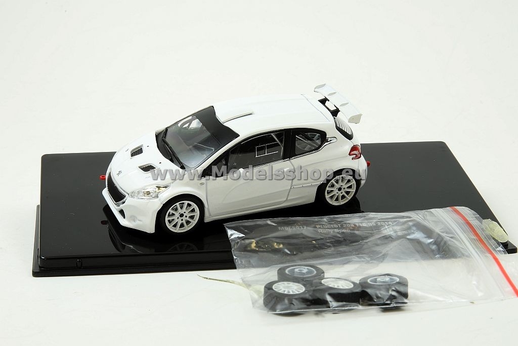 Peugeot 208 T16 R5, 2014, Plain Body Version, with 4 spare wheels