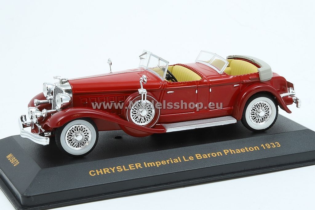 Chrysler Imperial Le Baron Phaeton 1933 /red/