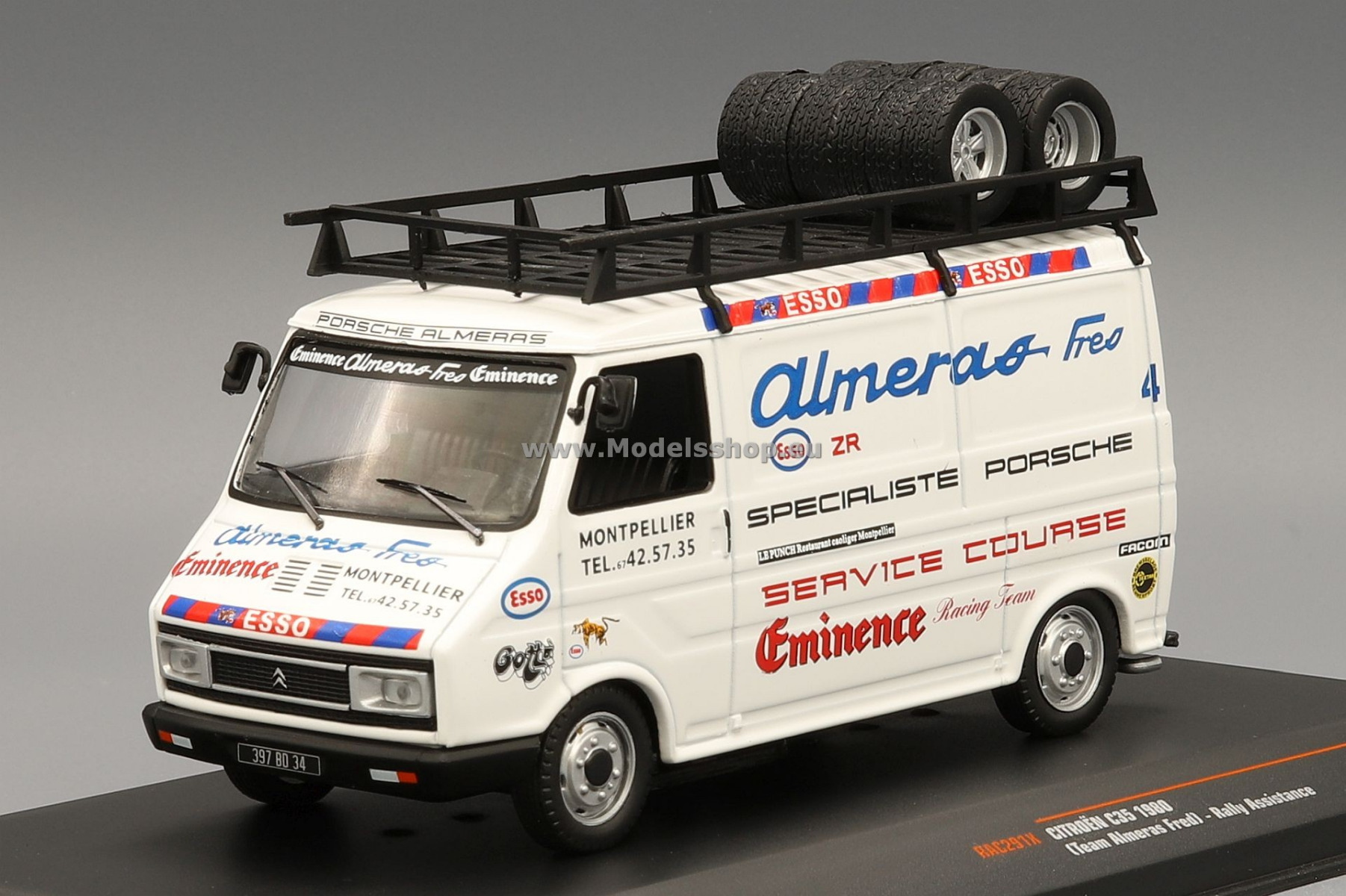 IXO RAC291X Citroen C35 rallyteam assistance van 1980 