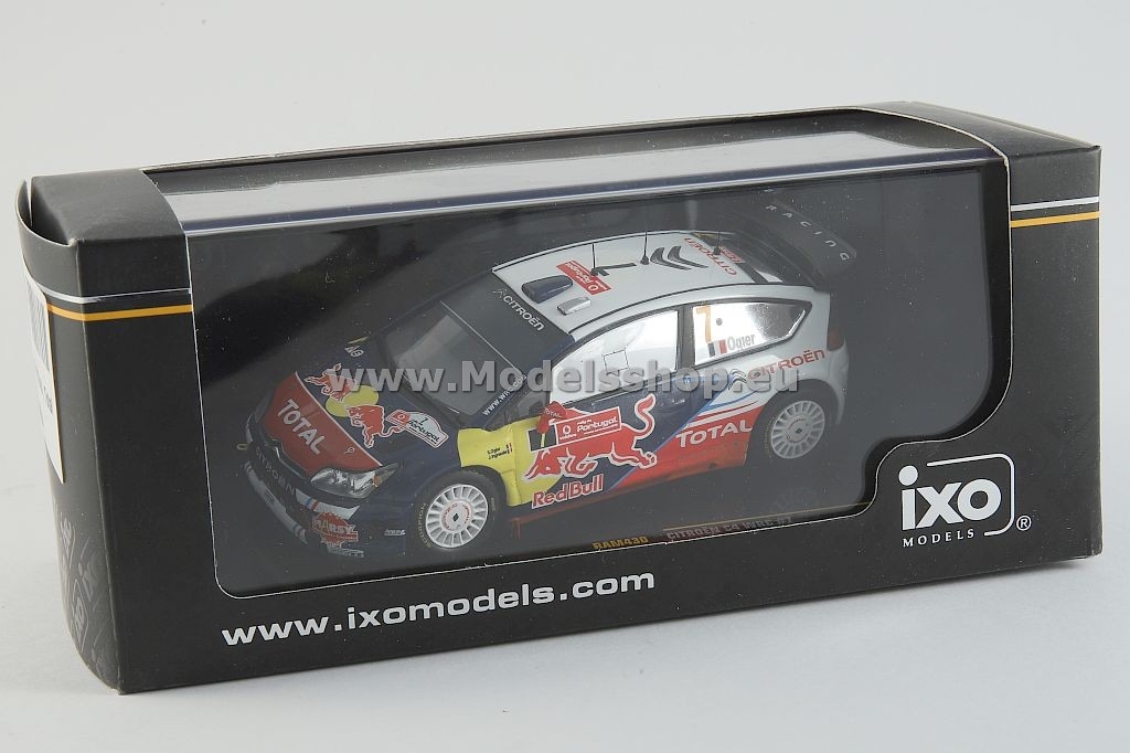 【美品】ixo 1/43 WRCmodel CitroenDS3/C4 Ixo 1:43 Citroen C4 WRC Rally Spec Plain Body Version White