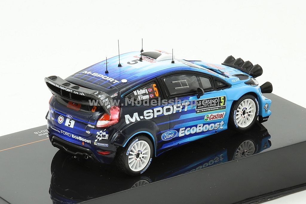 1/43 Fiesta RS WRC M-Sport 2016年モンテカルロ 1/43 Ford Fiesta RS WRC No.17 DNF Monte Carlo 2016 M-Sport
