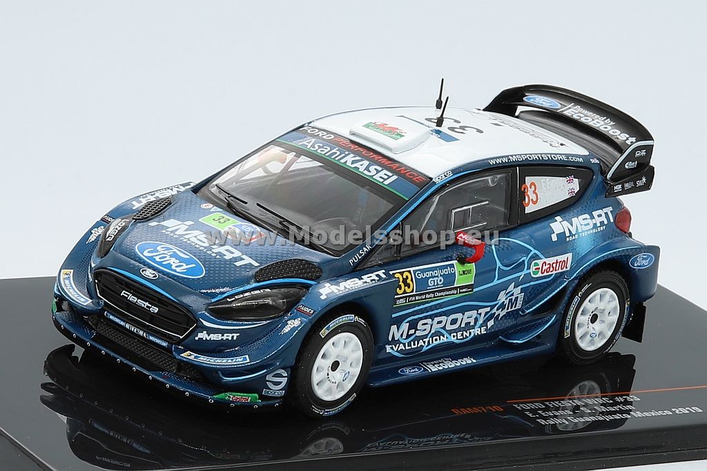 Ford Fiesta RS WRC, No.33, Rallye WM, Rally Mexico 2019, E.Evans/S.Mart